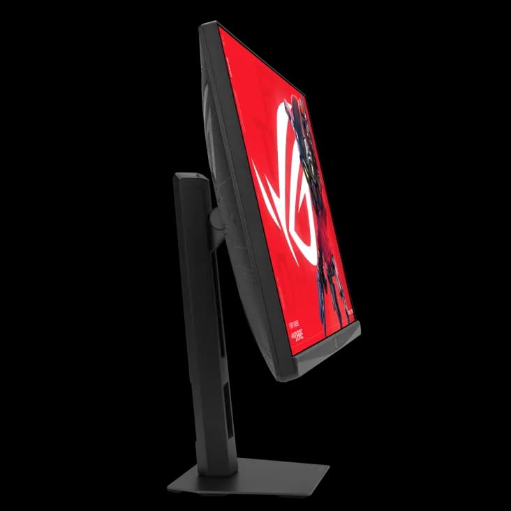 Monitor Asus ROG Strix XG27JCG, 27", Fast IPS, 5K, 5120x2880, HDMI, DisplayPort, USB Type-C 15W, Dual mode 180Hz / 330Hz, 0.3ms, Negru, 90LM0CE0-B01371 "XG27JCG" — miniatură