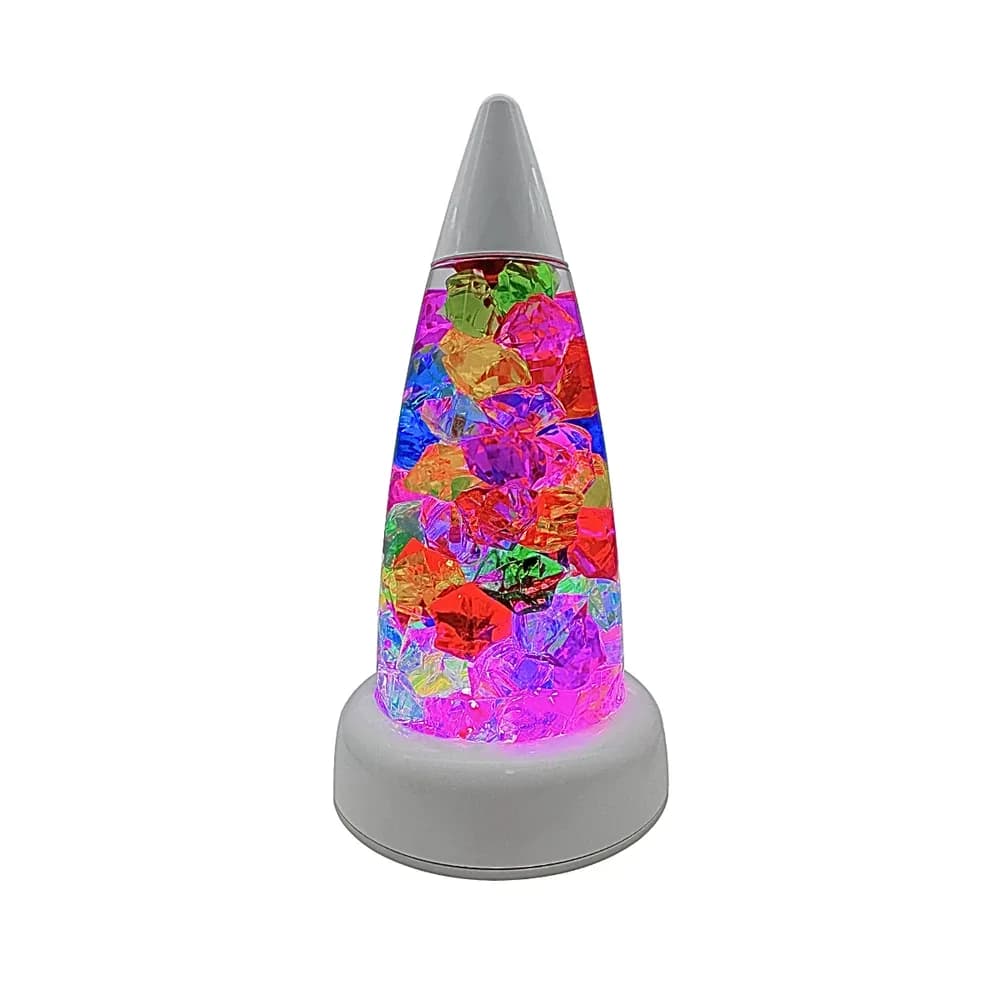 Lampă LED cu cristale — miniatură