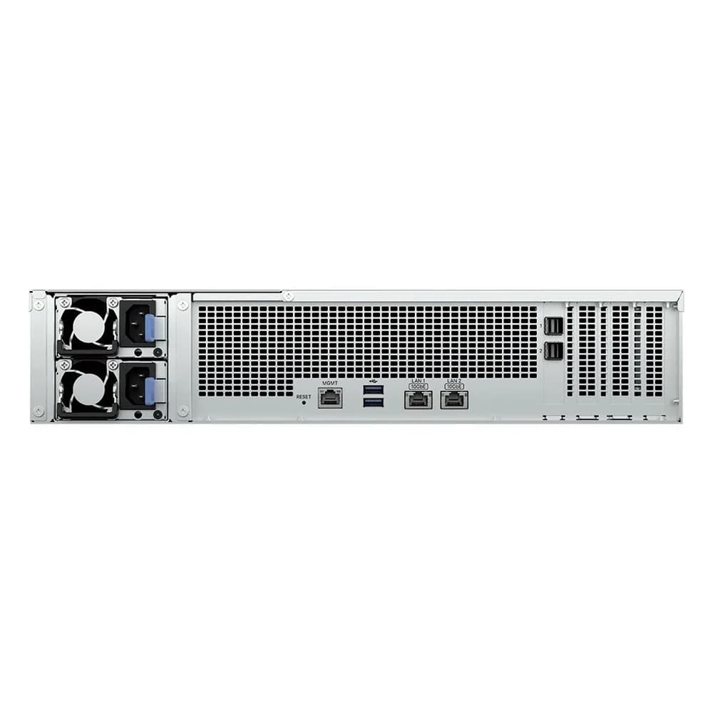 RackStation RS3626xs Redundant Power without Rack Kit compatible with Synology SATA HDD/SSD ONLY|Storage/NAS Format: Rack 2U|CPU Intel Xeon D-1726|8 GB DDR4|12x3.5"/2.5" SATA HDD/SSD Drive Bays|Form: 2U "RS3626XS" — miniatură