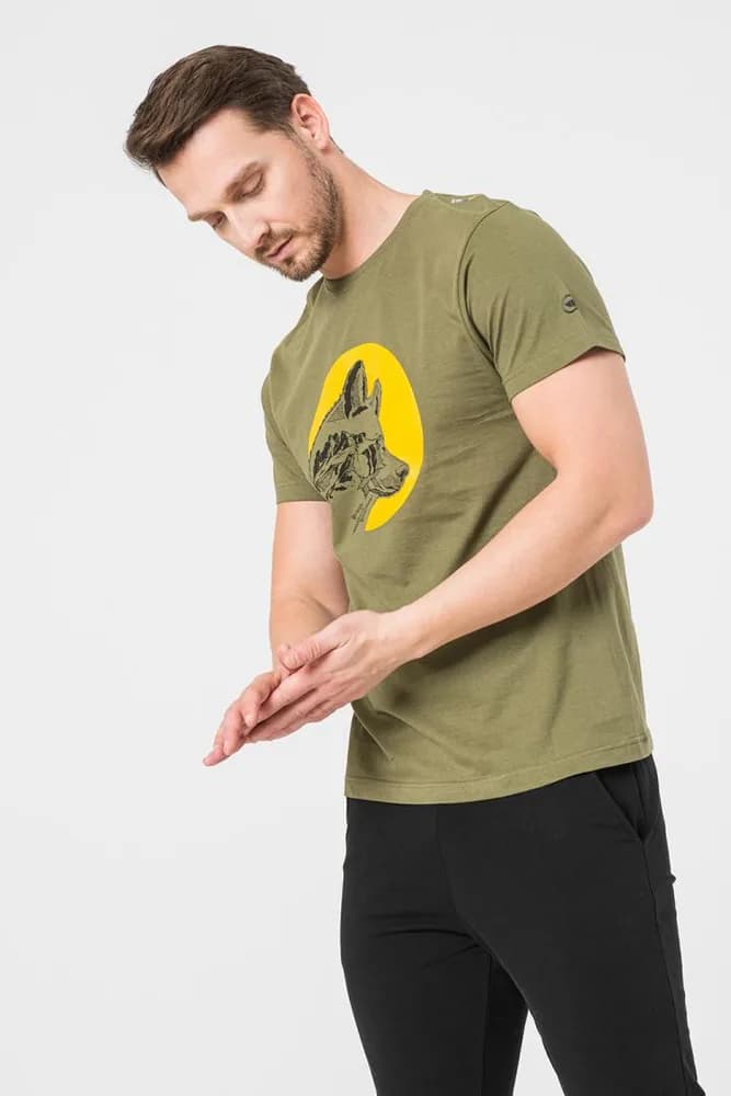 TRICOU CASUAL CIUCAS BARBATI KAKI-M — miniatură