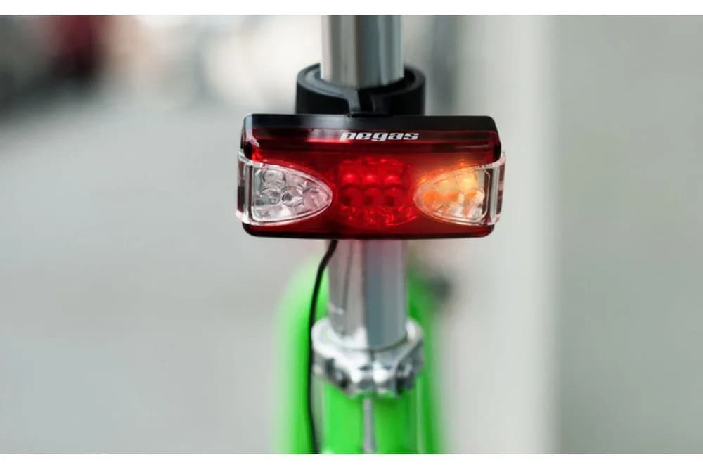 Semnalizator cu sonerie Pegas F21-BCS-B, semnalizator 73x21x32mm, 9 led, baterii 2xCR2032, autonomie 120 ore, cablu 350 cm — miniatură