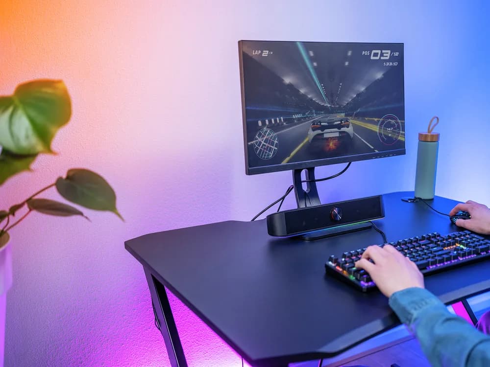 Trust GXT 619 Thorne RGB Soundbar "TR-24007" — miniatură