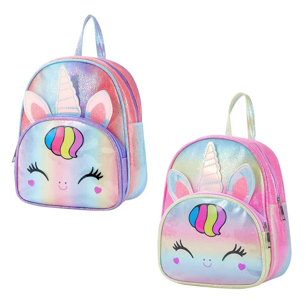 Ghiozdan gradinita Glitter, 25x32x11 cm, UNICORN - S-COOL — miniatură