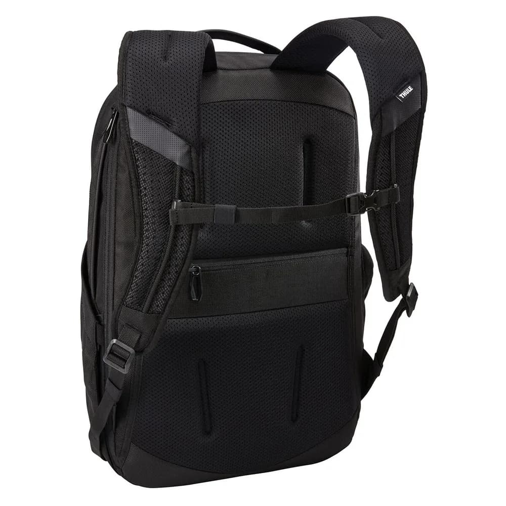 RUCSAC THULE pt. notebook de max. 15.6 inch, 26 l, 1 compartiment, buzunar frontal x 3 | buzunar lateral x 2, waterproof, poliester, negru, Accent 3205384 — miniatură
