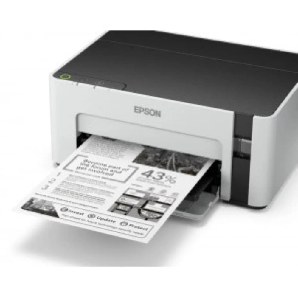 Imprimanta inkjet Epson M1120, CISS, A4 Monocrom, format A4, USB/Wi-Fi