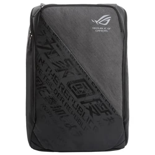 RUCSAC ASUS, pt. notebook de max 17 inch, 1 compartiment, buzunar frontal x 2, , poliester, negru, "90XB04ZN-BBP020"
