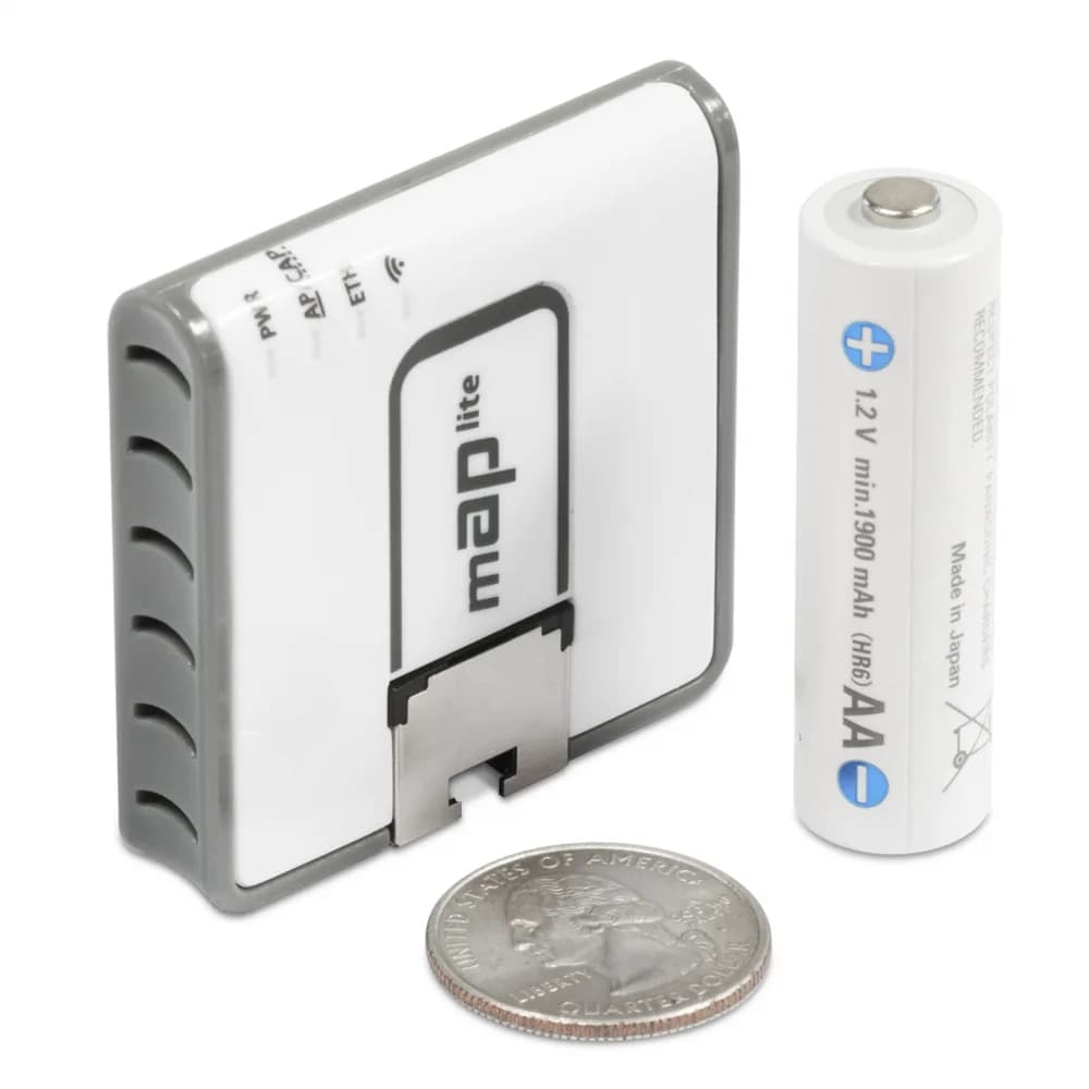 Access point Mikrotik mAP lite, Fast Ethernet, Poe, Single-Band — miniatură