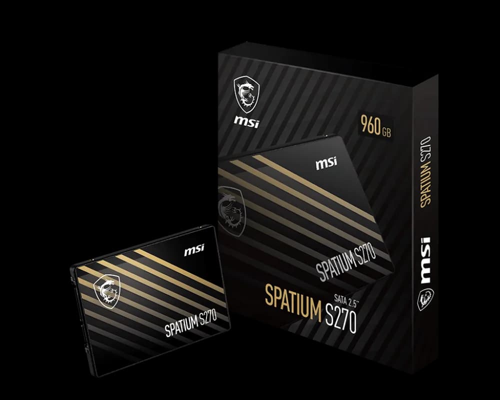 SSD MSI SPATIUM S270 SATA 2.5 960GB "SPATIUM S270 SATA 2.5 960GB"