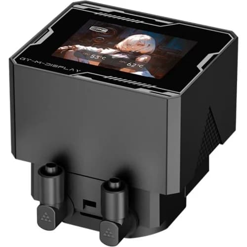 COOLER PCCooler "GT360M ARGB Display", skt. Intel si AMD, racire cu lichid, 3 x 120mm, viteza rotatie pompa 2600 RPM, 3000 RPM, ARGB adresabil, negru "GT360M ARGB Display BK" — miniatură