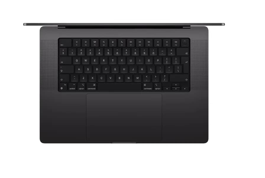 MacBook Pro 16.2"/Apple M4 Pro (CPU 14-core, GPU 20-core, Neural Engine16-core)/48GB/1TB - Space Black - INT KB (cto from MX2Y3RO/A) — miniatură