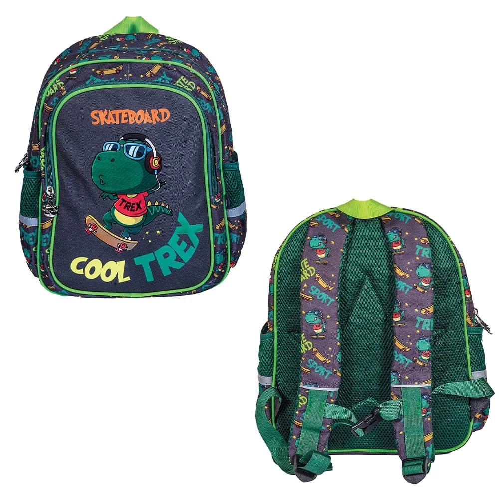 Ghiozdan gradinita, 33x27x15 cm, COOL TREX - S-COOL — miniatură