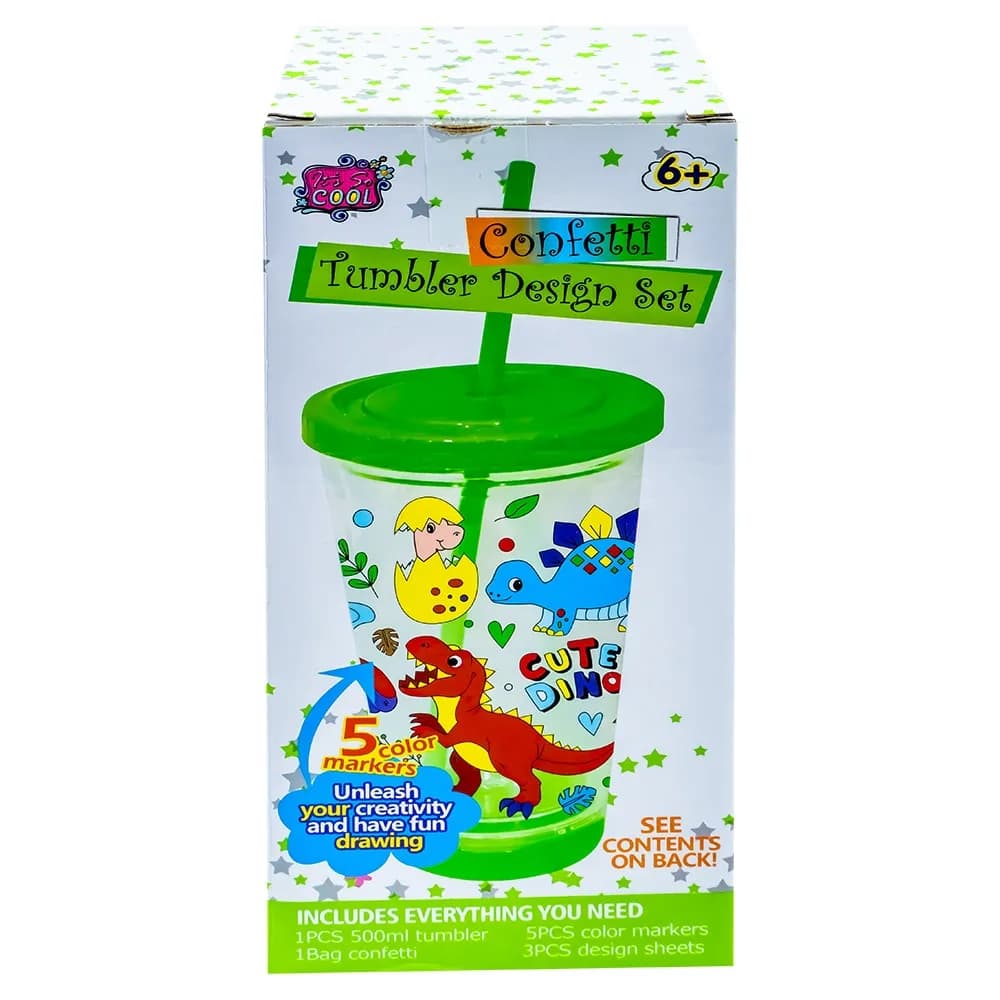 Set DIY - Pahar din plastic, 500 ml — miniatură