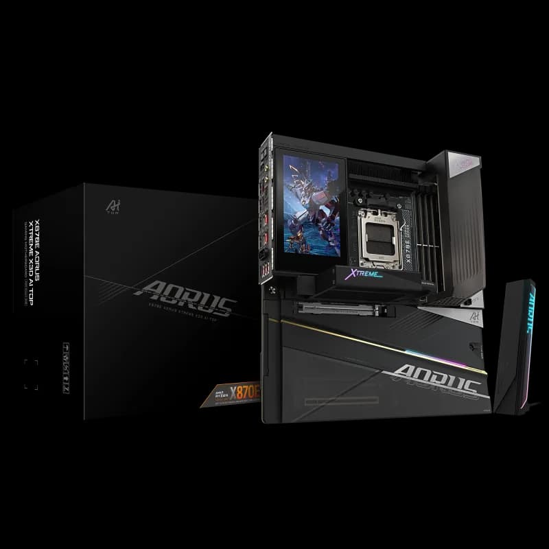 Placa de baza Gigabyte X870E AORUS XTREME X3D AI TOP, Socket AM5, DDR5, E-ATX