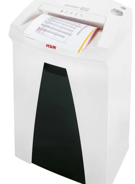 Distrugator documente manual HSM Securio B22, 9-11 coli, cross cut (3,9 x 30mm), securitate 4 "H-1833121" — miniatură