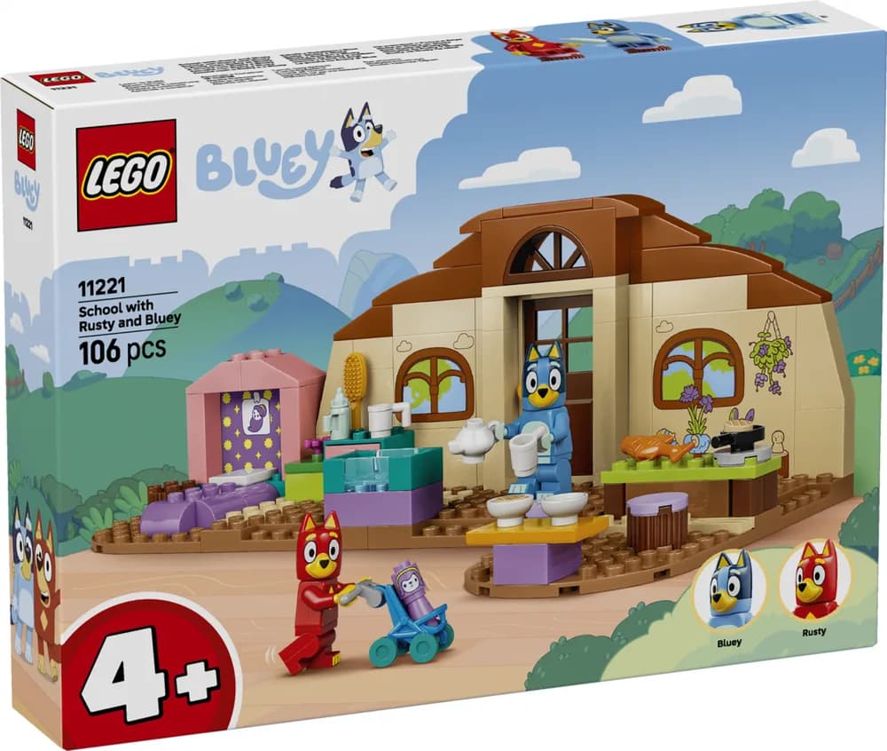 LA SCOALA CU RUSTY SI BLUE LEGO11221 — miniatură