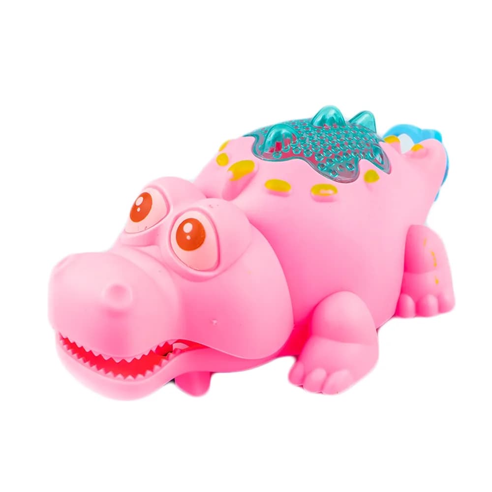 Crocodili cu frictiune si lumina, 12 buc/set — miniatură