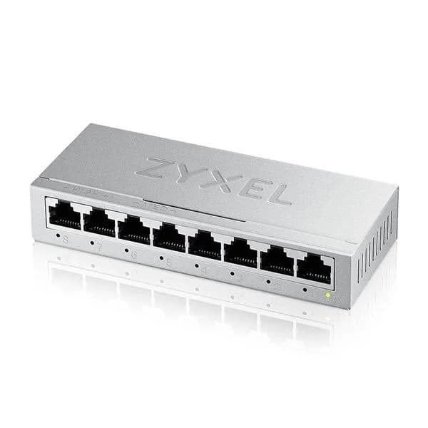 ZYXEL GS-108B V5 8-PORT DESKTOP SWITCH — miniatură