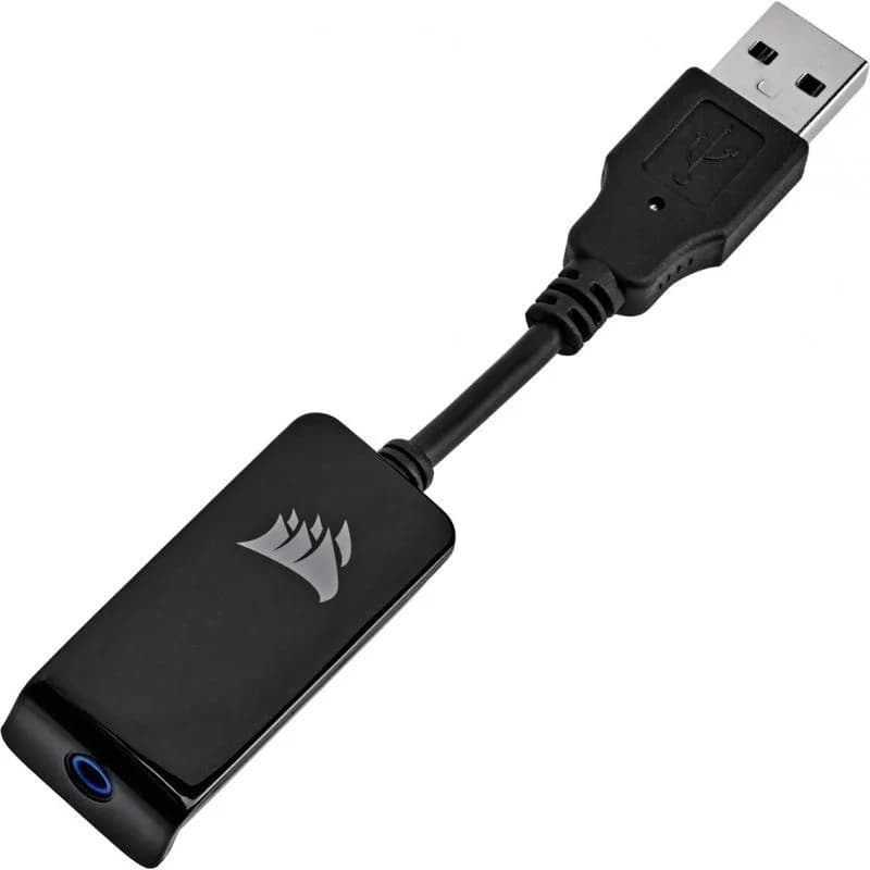 Casti Gaming Head-band Corsair HS65 SURROUND, Wired, Negru — miniatură