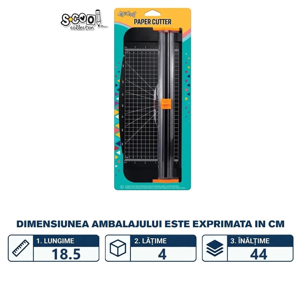 Trimmer hartie, 10x30.5 cm - S-COOL — miniatură