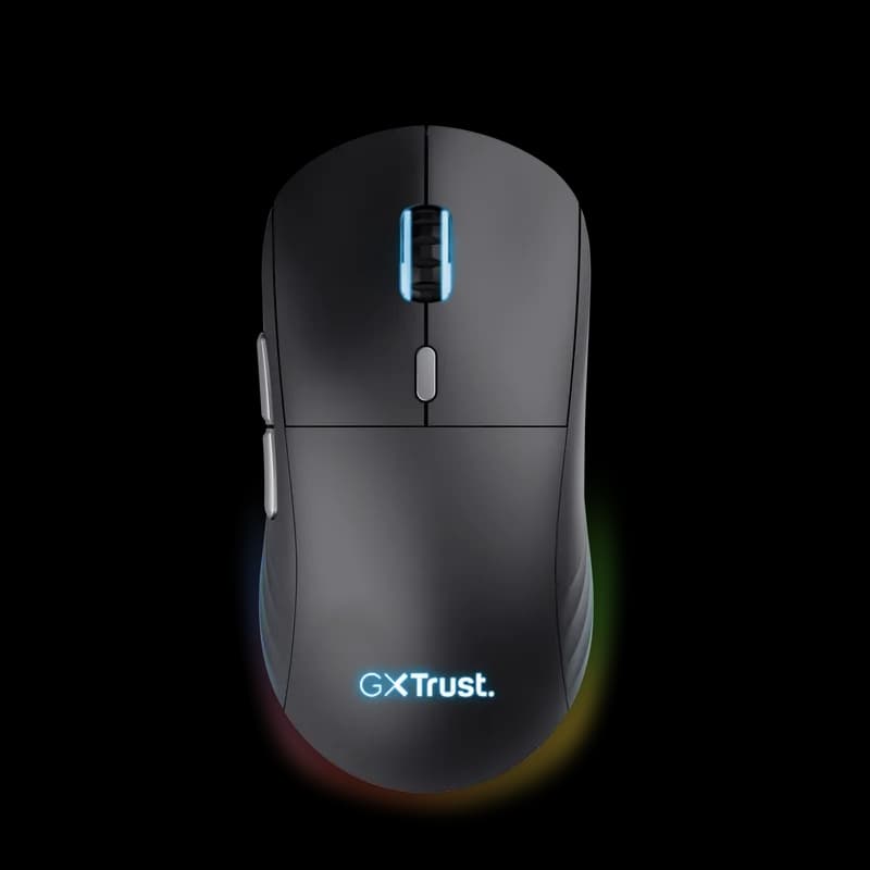 Mouse Gaming Wireless Trust GXT 926 Redex II, 10000 DPI, negru — miniatură