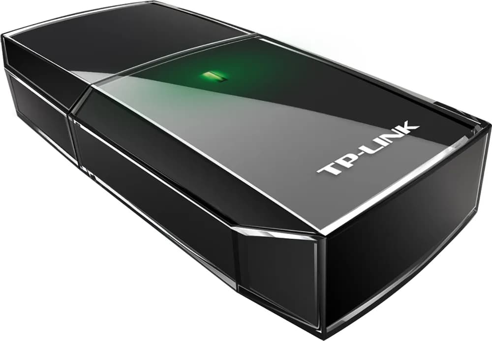 ADAPTOR RETEA TP-LINK AC600, extern wireless 2.4 GHz | 5 GHz, USB 2.0, port, 433 Mbps, antena interna x 1, "Archer T2U" — miniatură