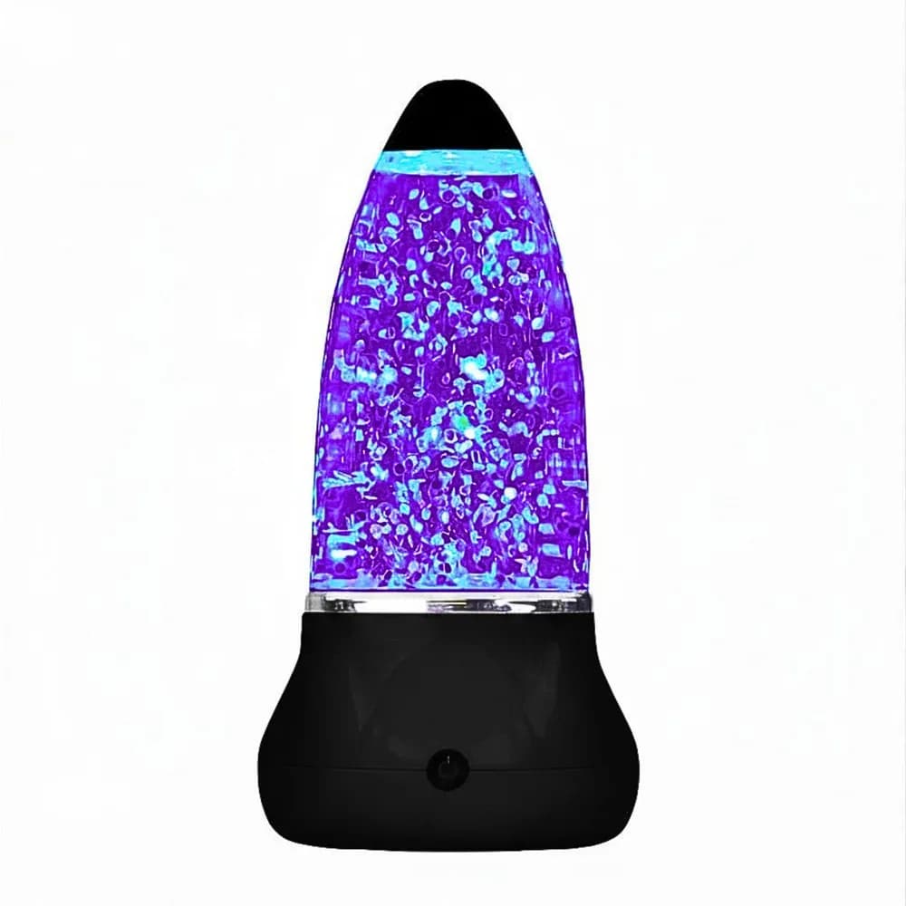 Lampa senzoriala vulcan cu sclipici — miniatură