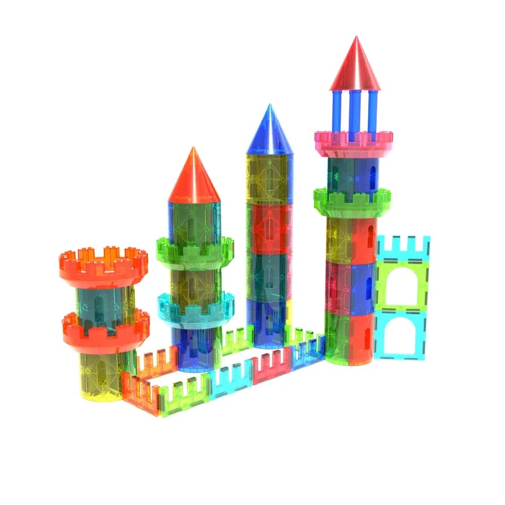 Set accesorii castel magnetic Imags, 70 de piese — miniatură