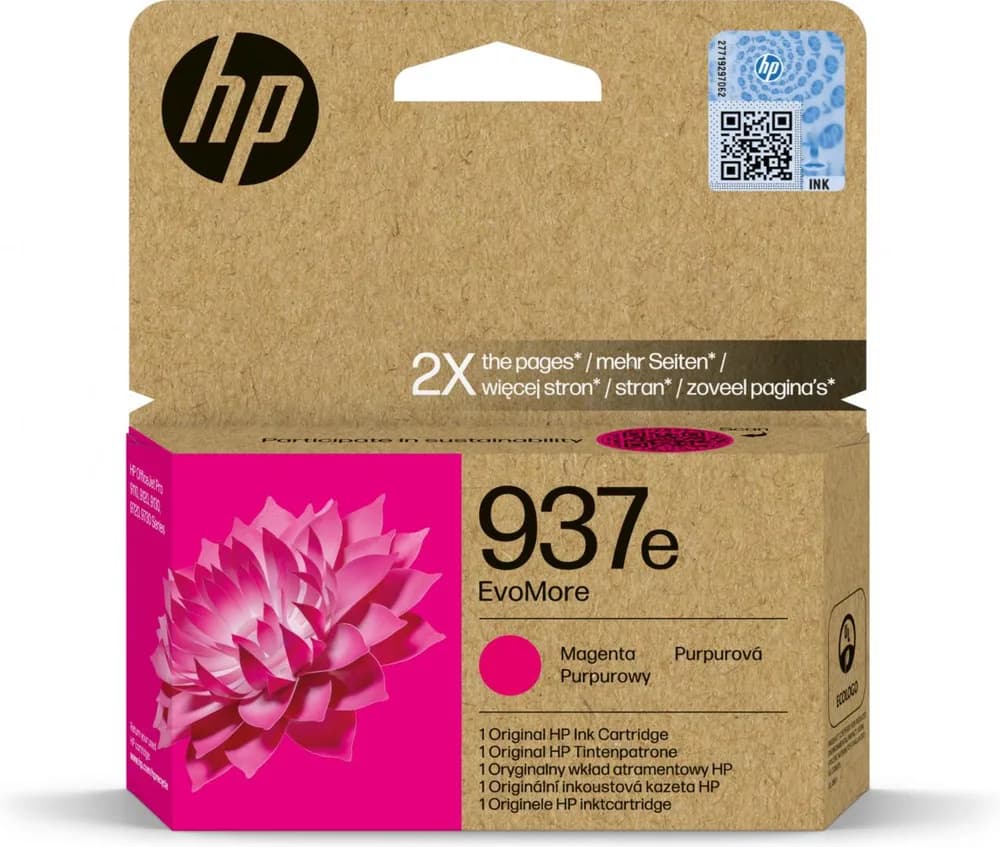 Cartus HP 937e EvoMore, Magenta