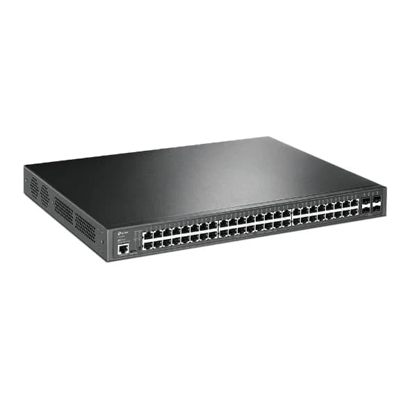 SWITCH TP-LINK L2 Managed 52-Port Gigabit L2+ Managed Switch with 48-Port PoE+, carcasa metalica, rackabil "SG3452P" — miniatură