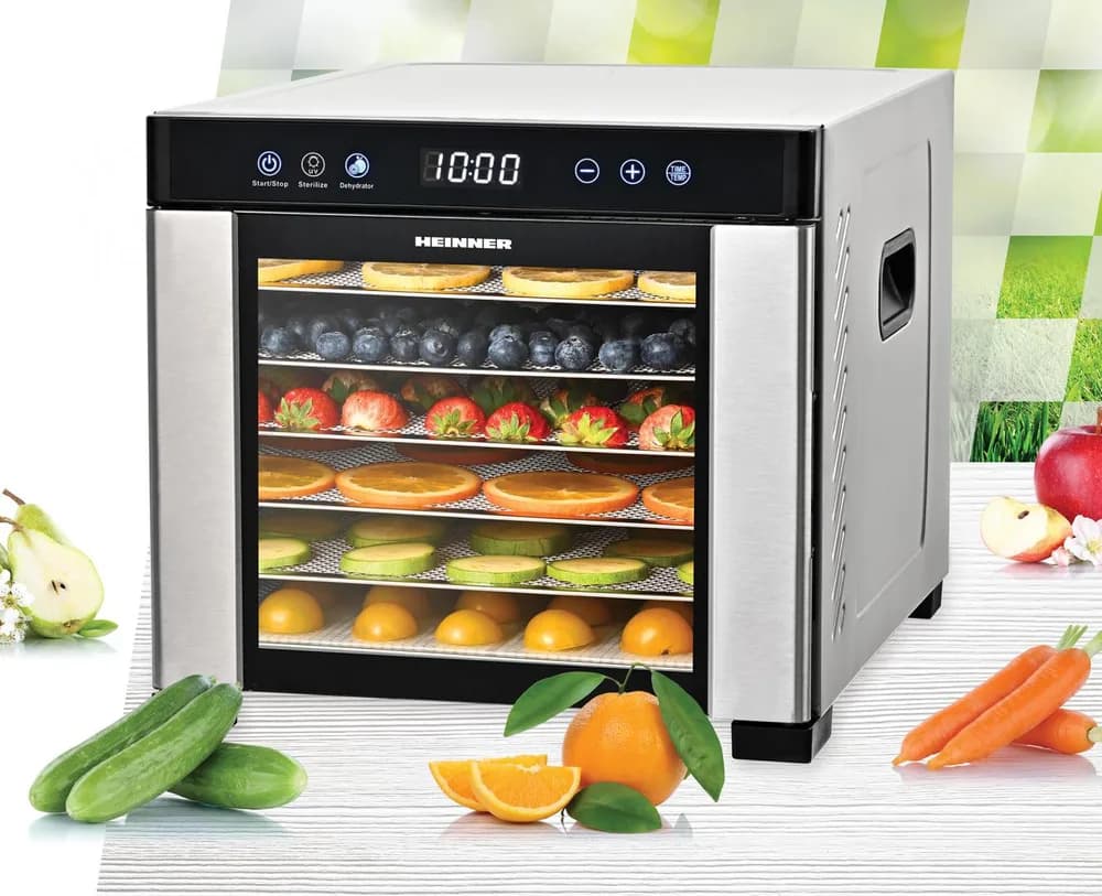 DESHIDRATOR HEINNER PRODRY ESSENTIAL HFD-KD600SS — miniatură