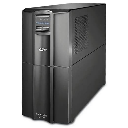 UPS APC Smart-UPS SMT line-interactive / sinusoidala 2200VA / 1980W 8conectori C13 1 conectori C19, baterie RBC55, optional extinder egarantie cu 1/3 ani (WBEXTWAR1YR-SP-03/WBEXTWAR3YR-SP-03) echipament si baterie