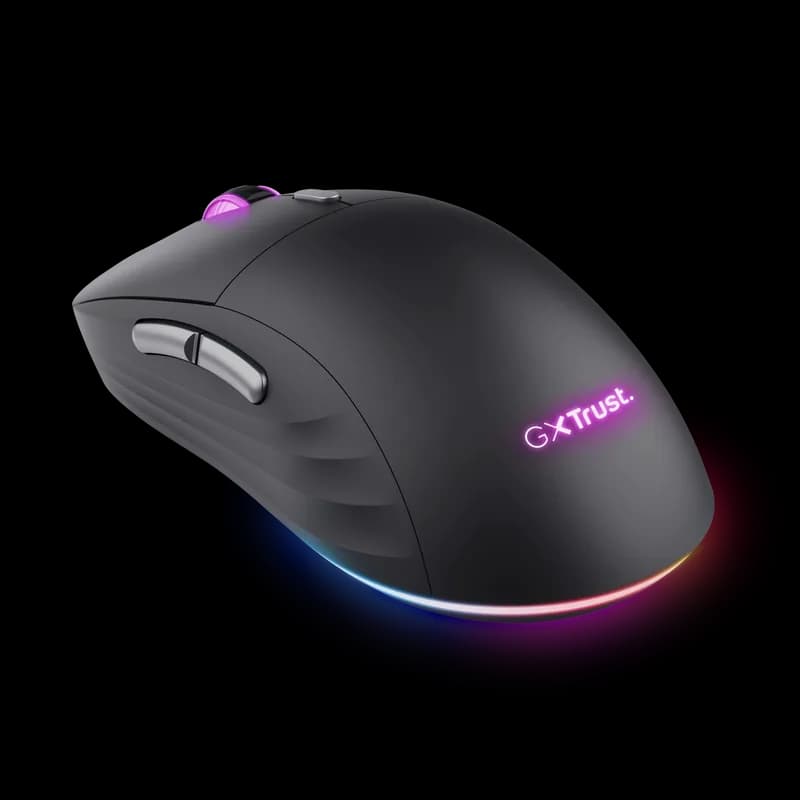Mouse Gaming Wireless Trust GXT 926 Redex II, 10000 DPI, negru