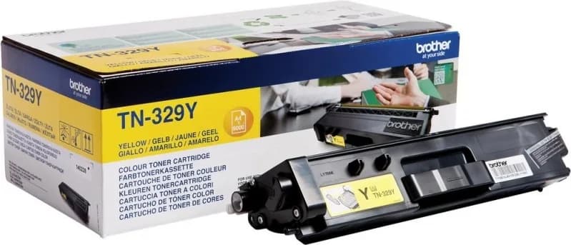 Toner Original Brother Black, TN329Y, pentru HL-L8350, 6K,"TN329Y"