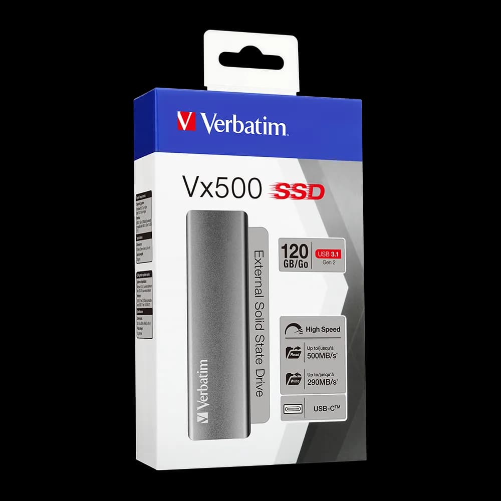 SSD EXTERN VERBATIM VX500 120GB USB 3.1 "47441"