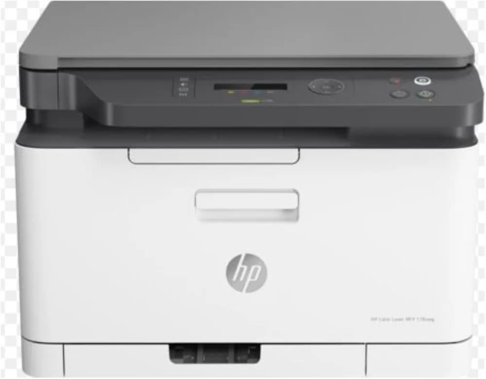 Multifunctional Laser Color HP 178NW, A4, Functii:Impr|Scan|Cop,Viteza Print Mono:16ppm,Viteza Print color:16ppm,Conectiv:USB|Ret|WiFi,Duplex:Nu,ADF:Nu,4ZB96A "4ZB96A" — miniatură