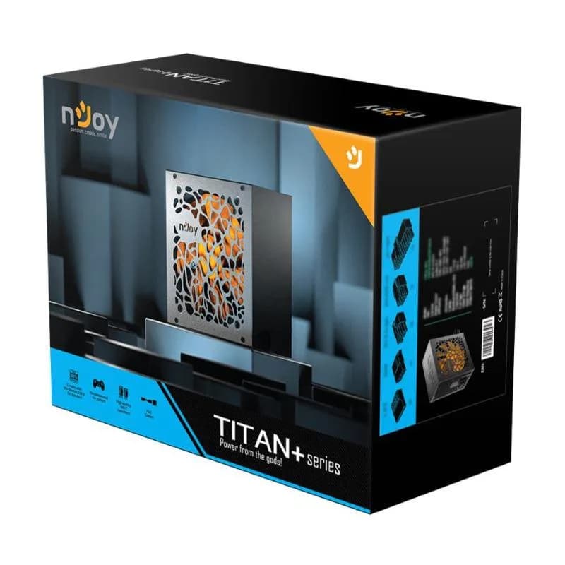 Sursa nJoy Titan+, 80 PLUS Bronze, 750W — miniatură