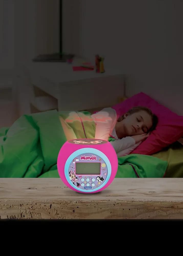 CEAS DESTEPTATOR CU PROIECTOR, MINNIE MOUSE — miniatură
