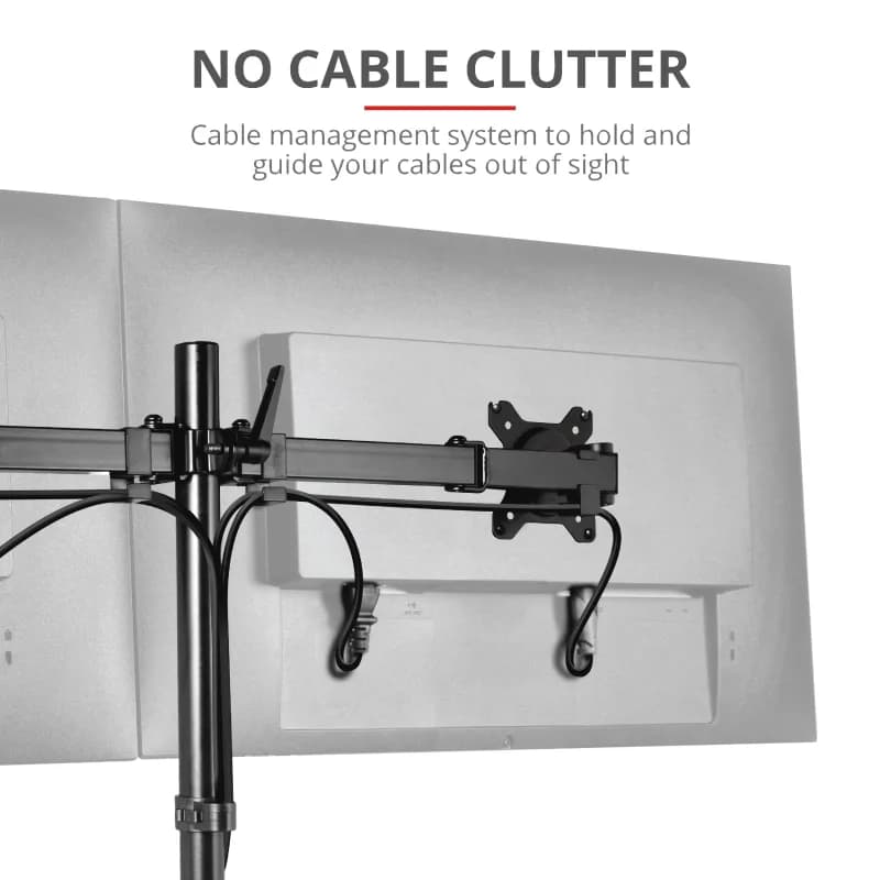 SUPORT MONITOR/ TV Trust GXT 1120 MARA DUAL MONITOR ARM "23941"