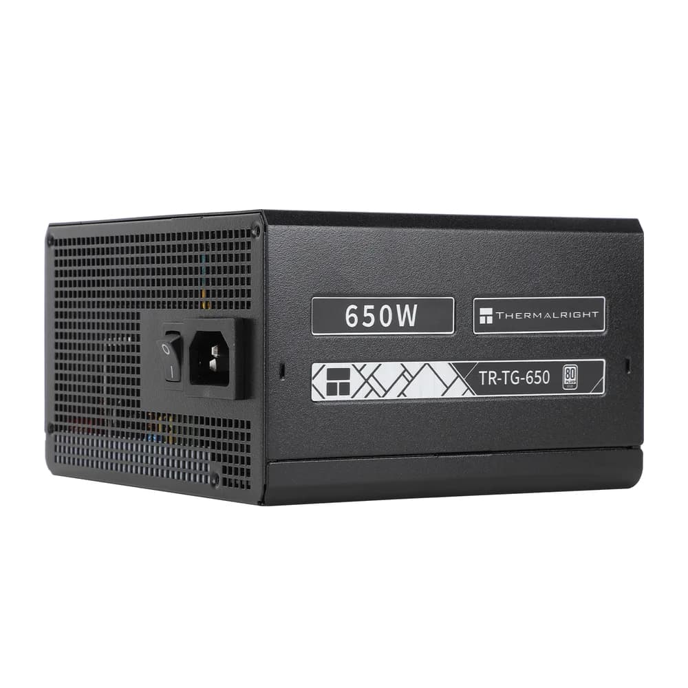 SURSA Thermalright, 650W, certificare 80 Plus Gold, modular, fan 120mm, negru, "TR-TG 650"