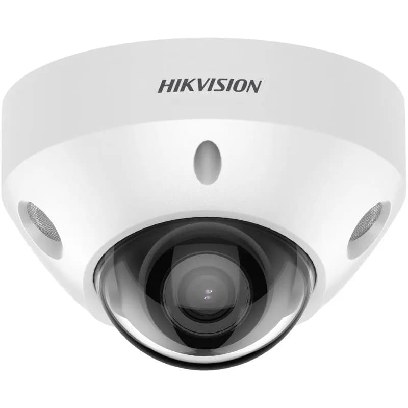 Camera de supraveghere IP Mini Dome 8MP Hikvision DS-2CD2586G2-IS(2.8MM) (C), lentila fixa: 2.8mm, iluminare min: Color: 0.003 Lux @ (F1.6, AGC ON), B/W: 0 Lux cu IR: 30m, microfon incorporat, interfata audio: 1/1, alarma: 1/1, slot card de memorie: microSD/microSDHC/microSDXC maxim 512GB, alarma la