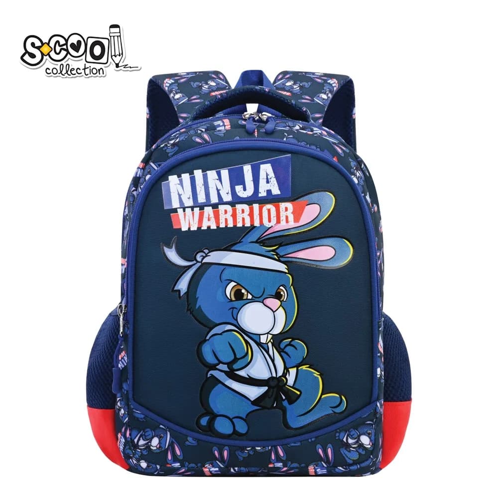 Ghiozdan gradinita, 34x23x14 cm, NINJA WARRIOR - S-COOL