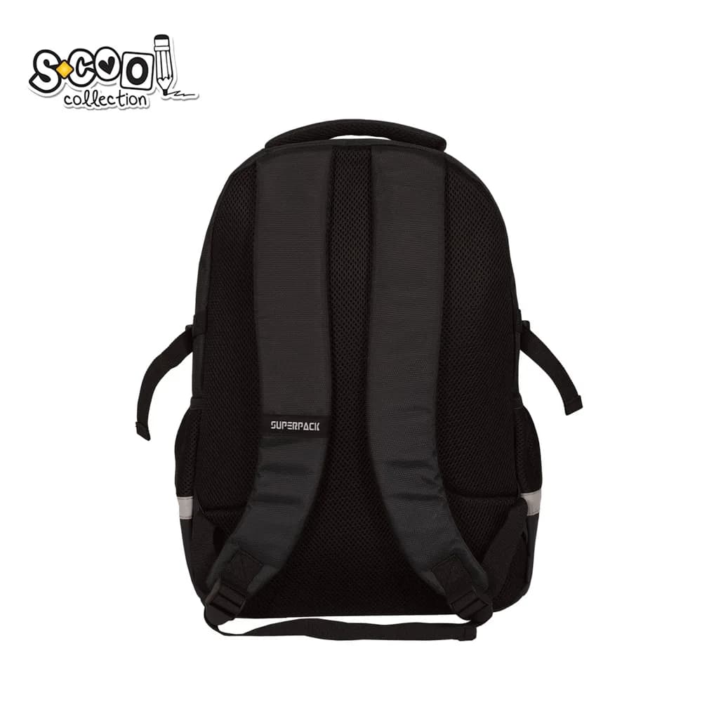 Ghiozdan compartiment laptop, SUPERPACK, 48x32x18 cm - S-COOL — miniatură