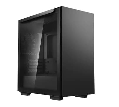 CARCASA DEEPCOOL MACUBE 110, Micro ATX, fara sursa, sticla securizata, 1 x fan, USB 3.0 x 2, Jack 3.5mm, mesh, "R-MACUBE110-BKNGM1N-G-1"