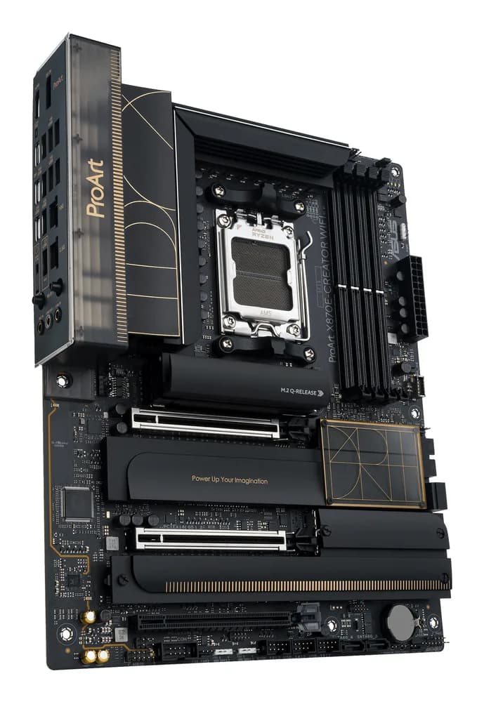 Placa de baza X870E-CREATOR WIFI, AMD X870E, Socket AM5, ATX "90MB1IG0-M0EAY0" — miniatură