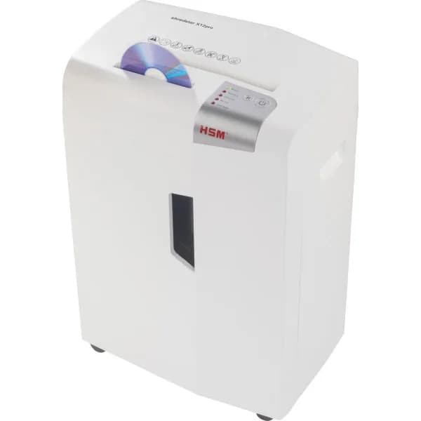 Distrugator documente manual HSM ShredStar X12 PRO, 12 coli, cross cut (2 x 15mm), securitate 5 "H-1033121" — miniatură