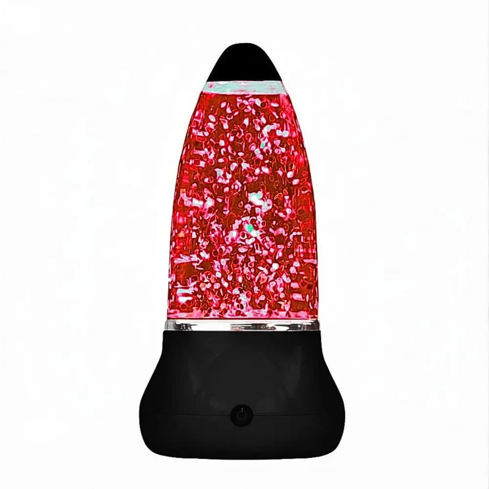 Lampa senzoriala vulcan cu sclipici — miniatură