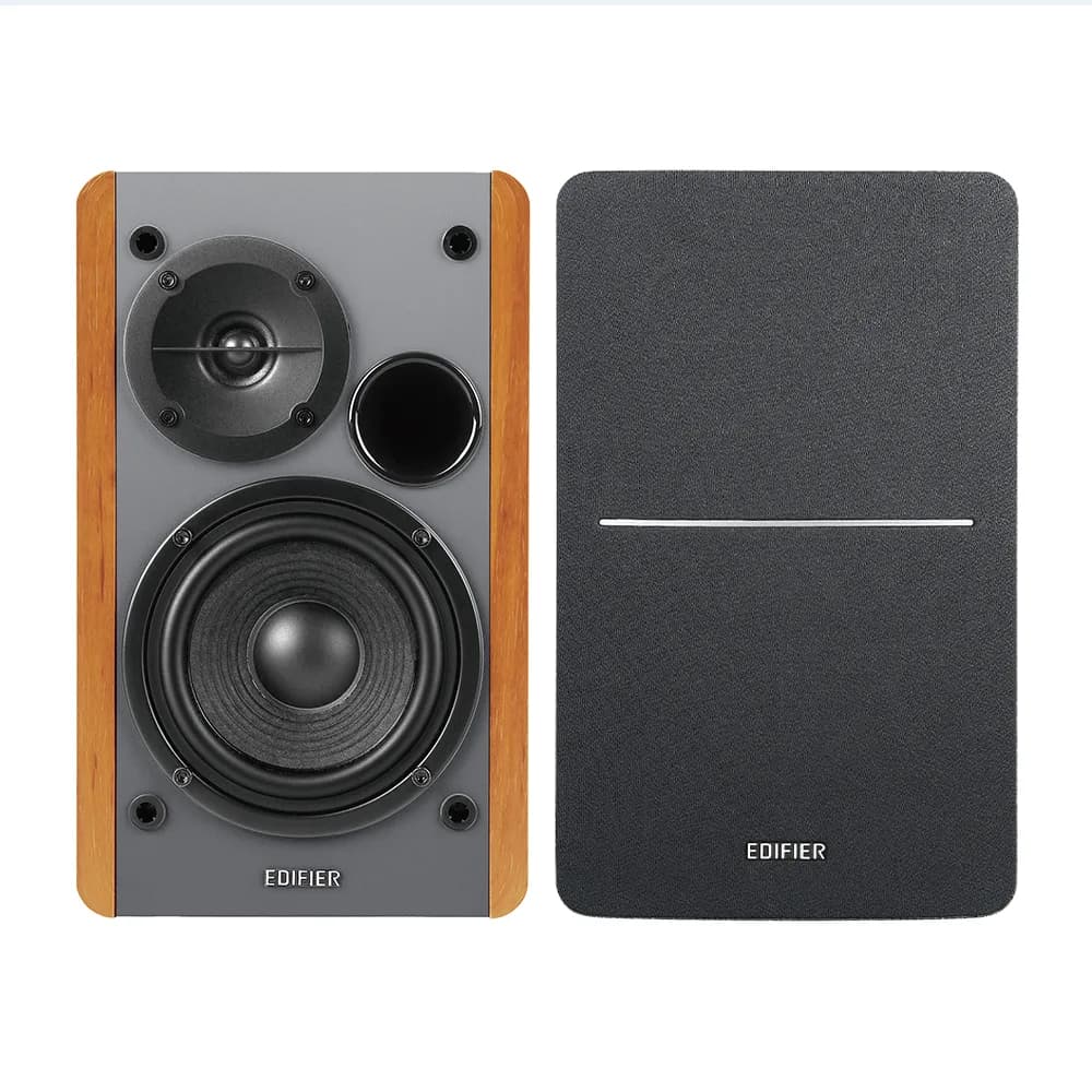 BOXE EDIFIER 2.0, RMS: 42W (2 x 21W), bluetooth, telecomanda wireless, volum, bass, treble, optical, sub-out, brown, "R1280DBS-BR" — miniatură