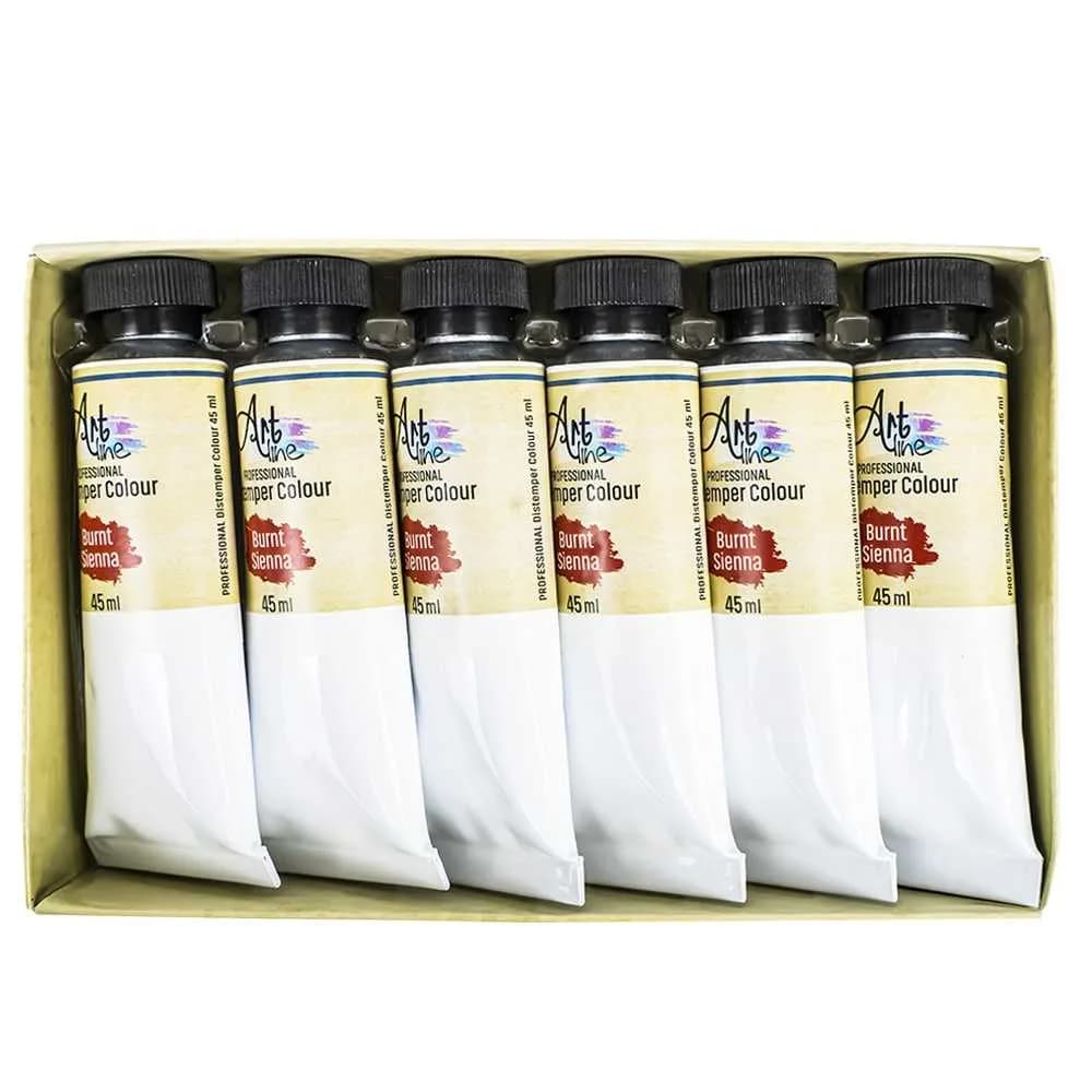 Tempera Art, MARO, 45ml, 6 buc/set - ARTLINE — miniatură