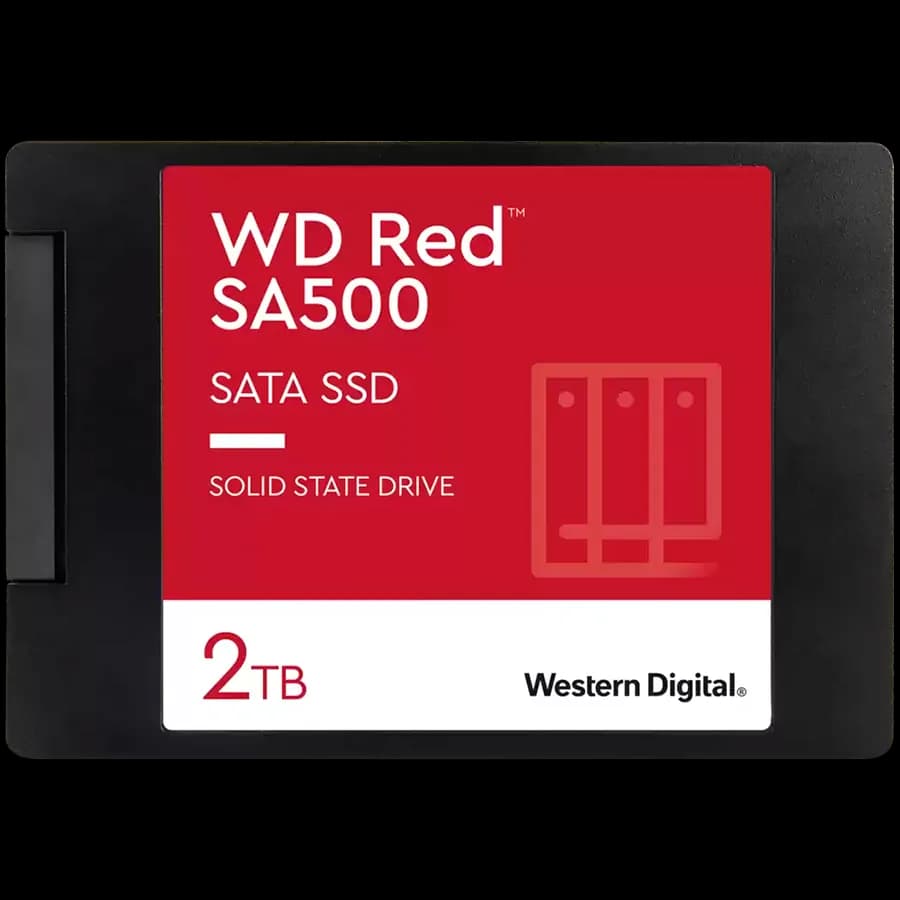 SSD NAS WD Red SA500 2TB SATA, 2.5", 7mm, Read/Write: 560/520 MBps, IOPS 87K/83K, TBW: 1300 "WDS200T2R0A-68CKB0"