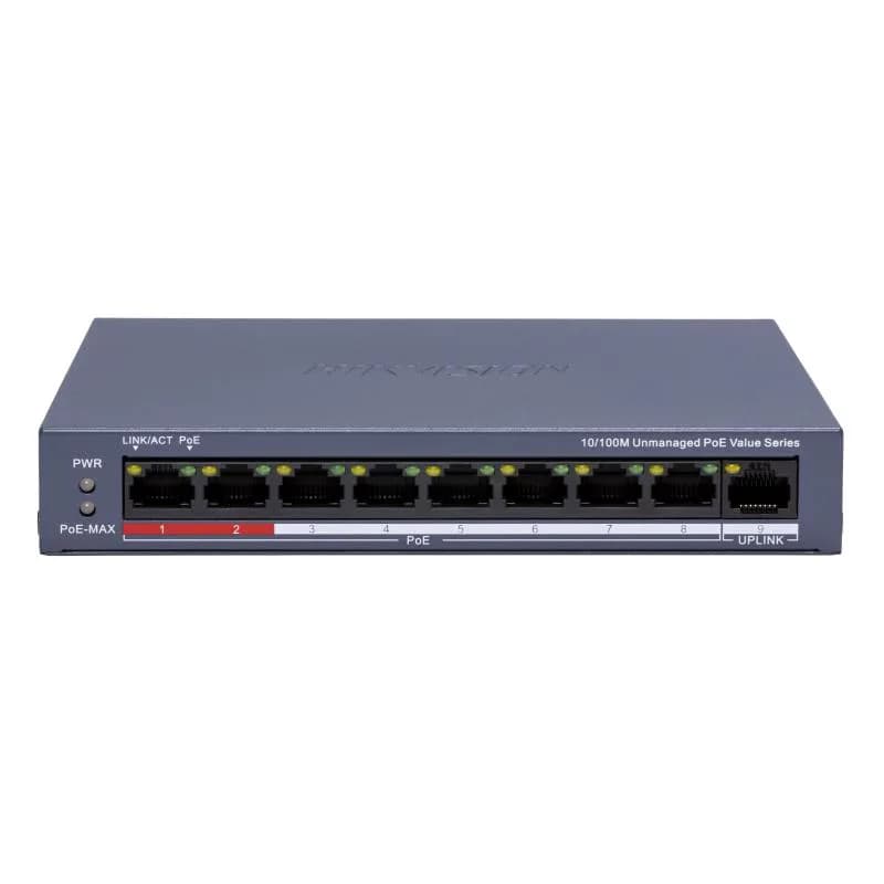 HK SWITCH POE 8 PORTURI FARA MANAGEMENT "DS-3E0109P-E/M(C)"